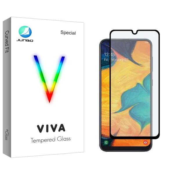 محافظ صفحه نمایش سرامیکی جانبو مدل Viva مناسب برای گوشی موبایل سامسونگ Galaxy A30