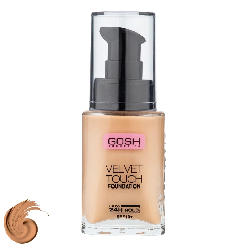کرم پودر مایع SPF 10 گاش مدل Velvet Touch شماره 403 مناسب انواع پوست حجم 34 میلی لیتر