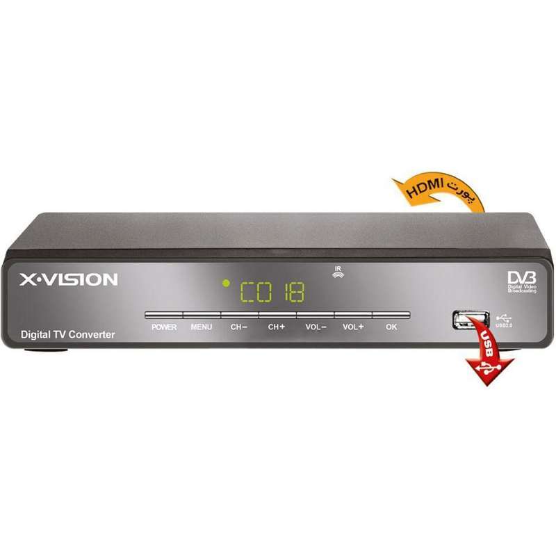 گیرنده دیجیتال ایکس ویژن مدل XDVB-373