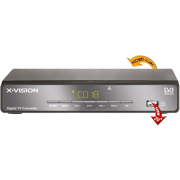 گیرنده دیجیتال ایکس ویژن مدل XDVB-373 گیرنده دیجیتال ایکس ویژن مدل XDVB-373