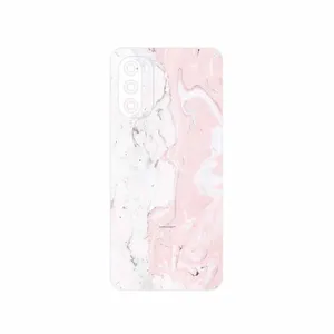 MAHOOT Blanco_Pink_Marble Cover Sticker for Motorola Moto G52