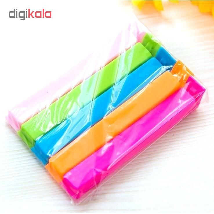 گیره کیسه مدل Bevara2 مجموعه 5 عددی