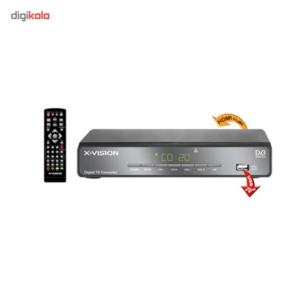 گیرنده دیجیتال ایکس ویژن مدل XDVB-373