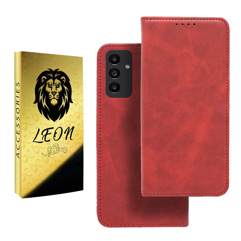 کیف کلاسوری لئون مدل Spork Yo مناسب برای گوشی موبایل سامسونگ Galaxy F23 5G