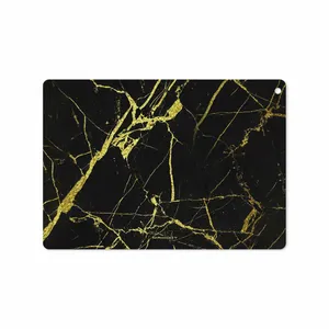 MAHOOT Graphite-Gold-Marble Cover Sticker for Apple iPad 9.7 GEN 5 2017 A1822