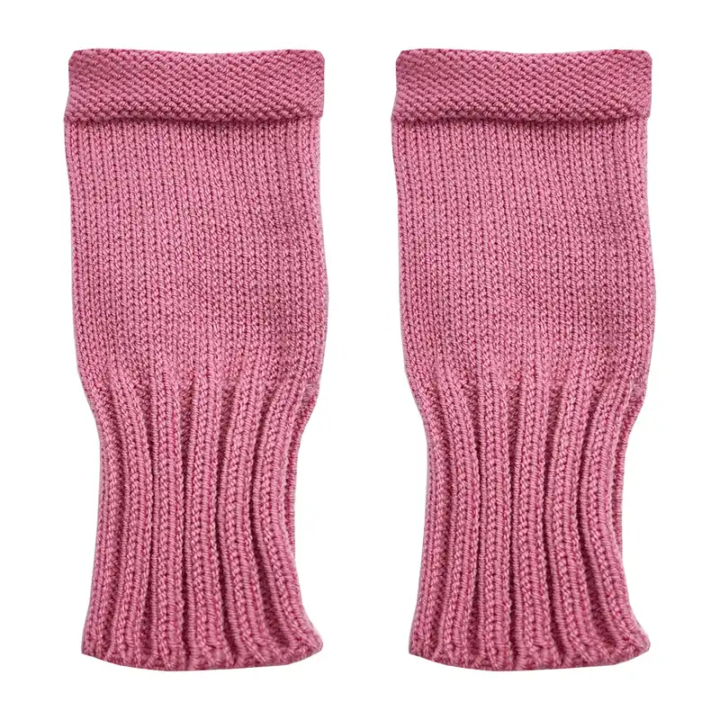 دستکش بافتنی زنانه مدل سیمپل کد ZGS01-LPK