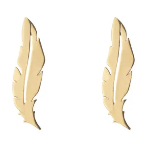گوشواره طلا 18 عیار زنانه کانیار گالری کد GOA22