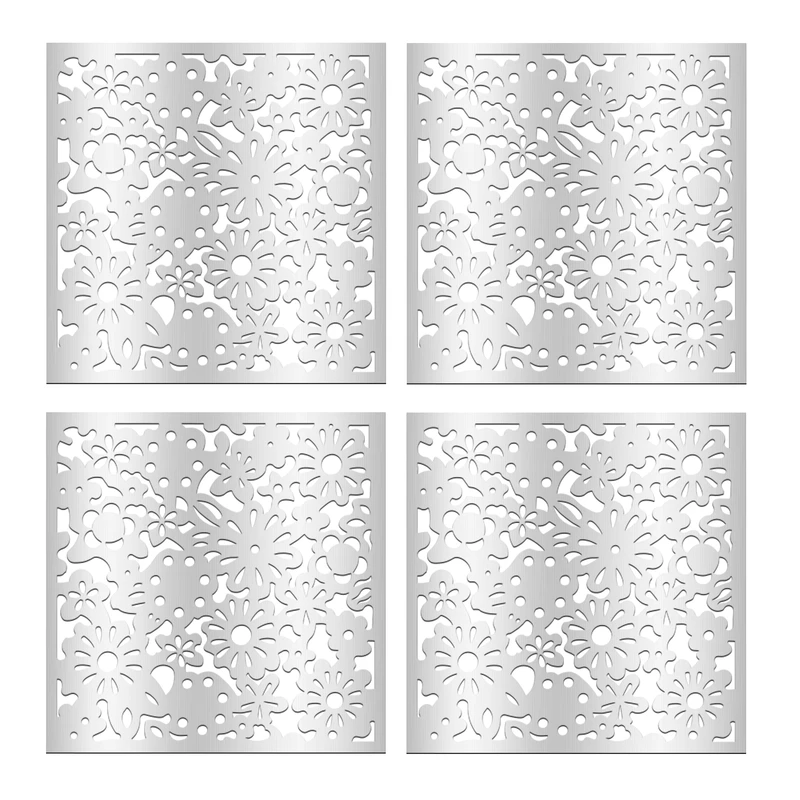 تایل سقفی بنی دکو مدل MC19 اندازه 60x60 سانتی متر مجموعه 4 عددی