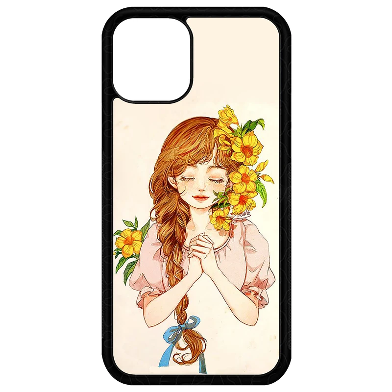 کاور طرح دختر مدل CHL50317 مناسب برای گوشی موبایل اپل iPhone 11