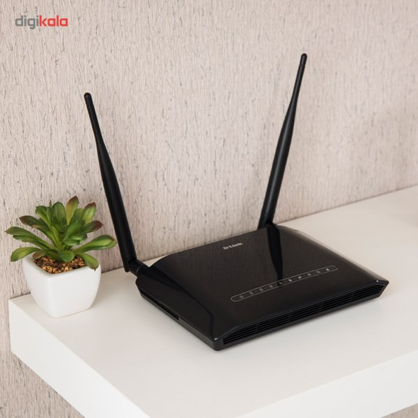 مودم روتر ADSL2 Plus بی‌سیم N300 دی-لینک مدل DSL-2790U