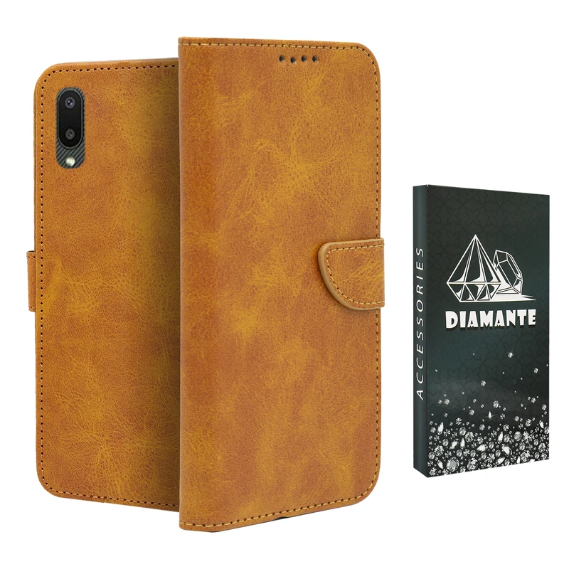 کیف کلاسوری دیامانته مدل Nezhad Bk مناسب برای گوشی موبایل سامسونگ Galaxy A02