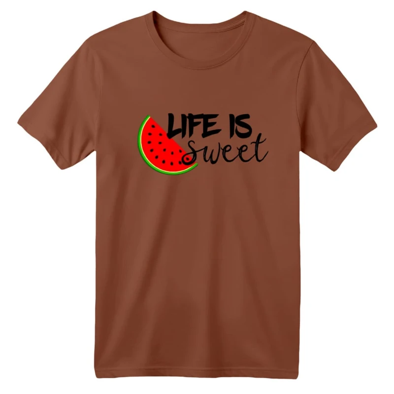 تی شرت آستین کوتاه بچگانه مدل هندوانه یلدایی کد 59