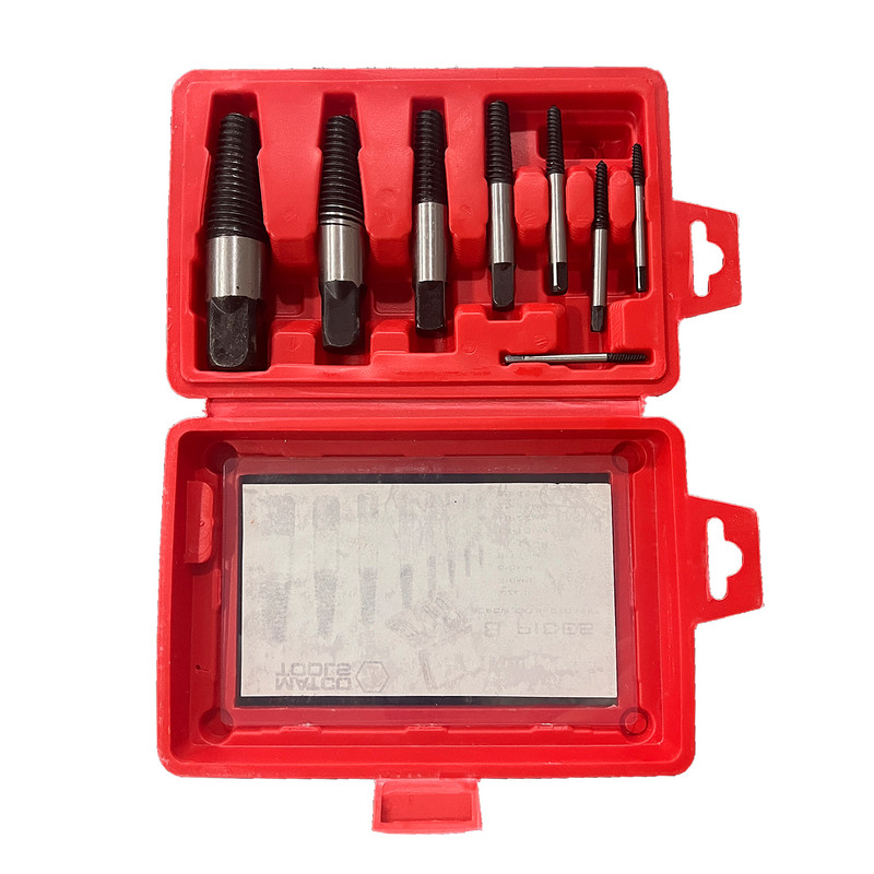 قلاویز چپ گرد ماتو تولز مدل MTS08 مجموعه 8 عددی قلاویز چپ گرد ماتو تولز مدل MTS08 مجموعه 8 عددی