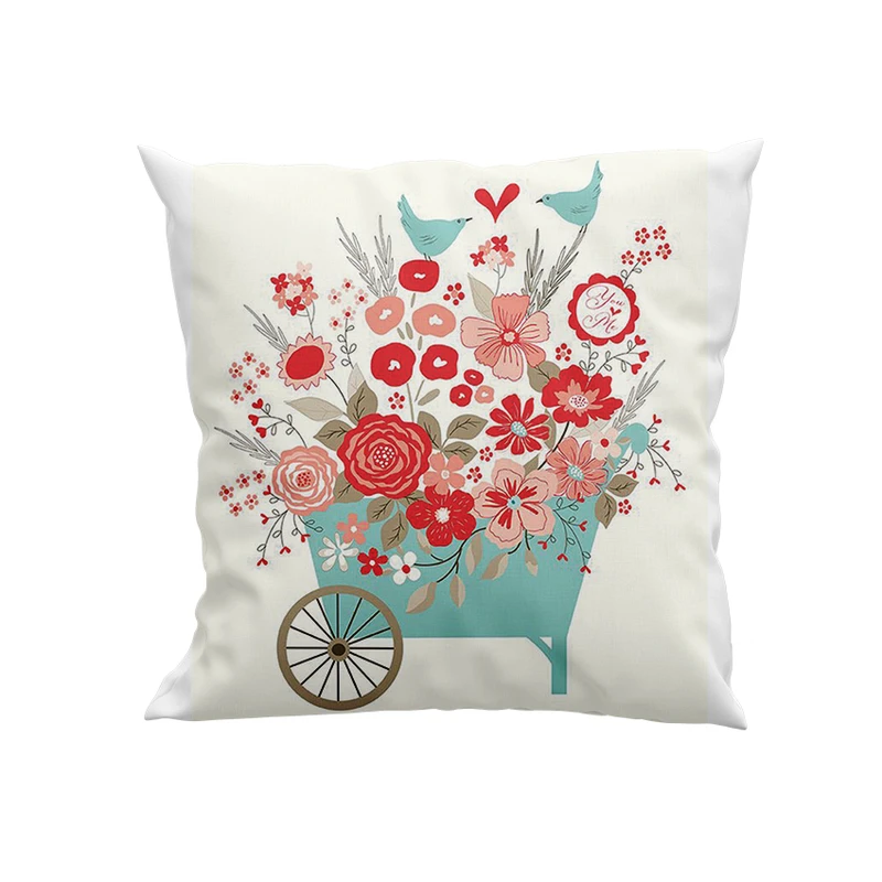 کوسن پاد آفرین مدل گاری گل کد DKK1269