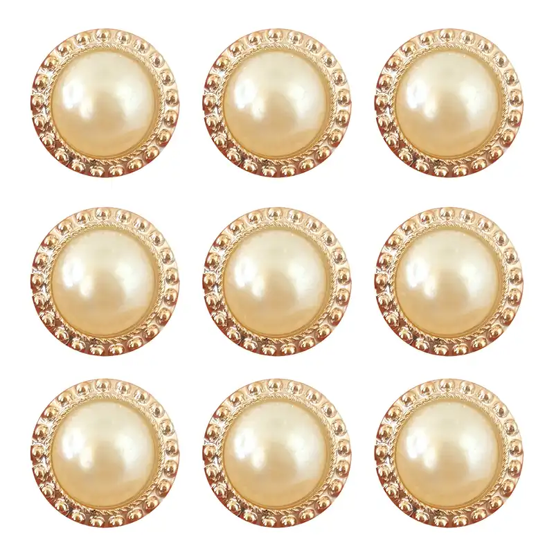 دکمه مدل مروارید کد M5001 بسته 9 عددی