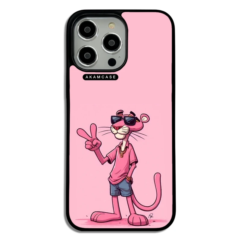 کاور آکام مدل AMC-WA14PROMAX-PINK PANTHER10 مناسب برای گوشی موبایل اپل iPhone 14 Pro Max