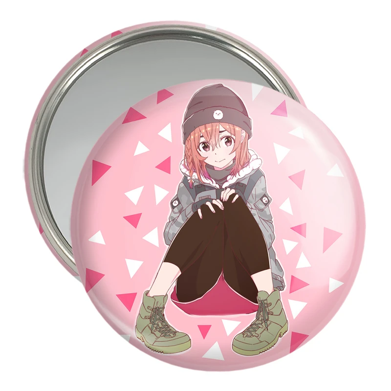 آینه جیبی خندالو مدل ساکوراساوا انیمه کانوجواوکاری  کد 18249