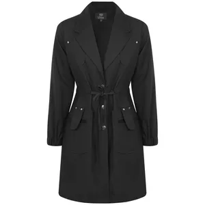 مانتو زنانه مدل PAR401 رنگ مشکی