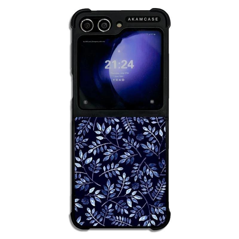 کاور آکام مدل AMC-WSGZFLIP5-BLUE-2 مناسب برای گوشی موبایل سامسونگ Galaxy Z Flip 5