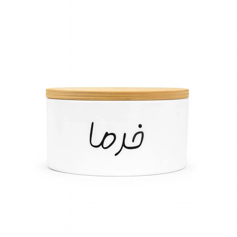 بانکه سرامیکی طرح تکست مدل خرماخوریFBF2167