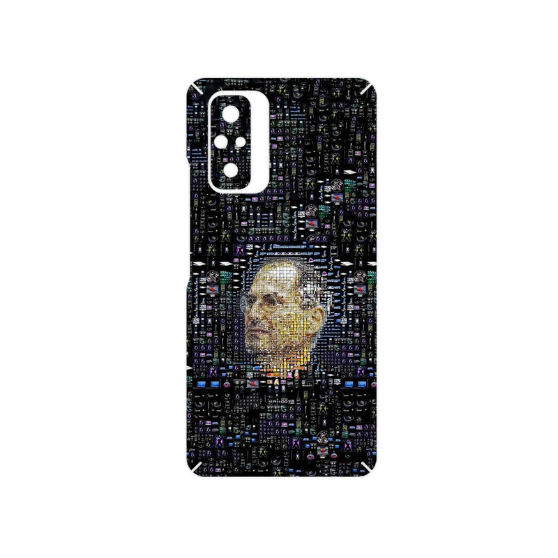برچسب پوششی ماهوت مدل 2 Collage of Steve Jobs مناسب برای گوشی موبایل شیائومی Redmi Note 10 Pro Max