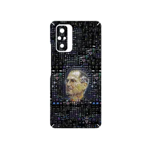 MAHOOT 2 Collage of Steve Jobs Cover Sticker for Xiaomi Redmi Note 10 Pro Max