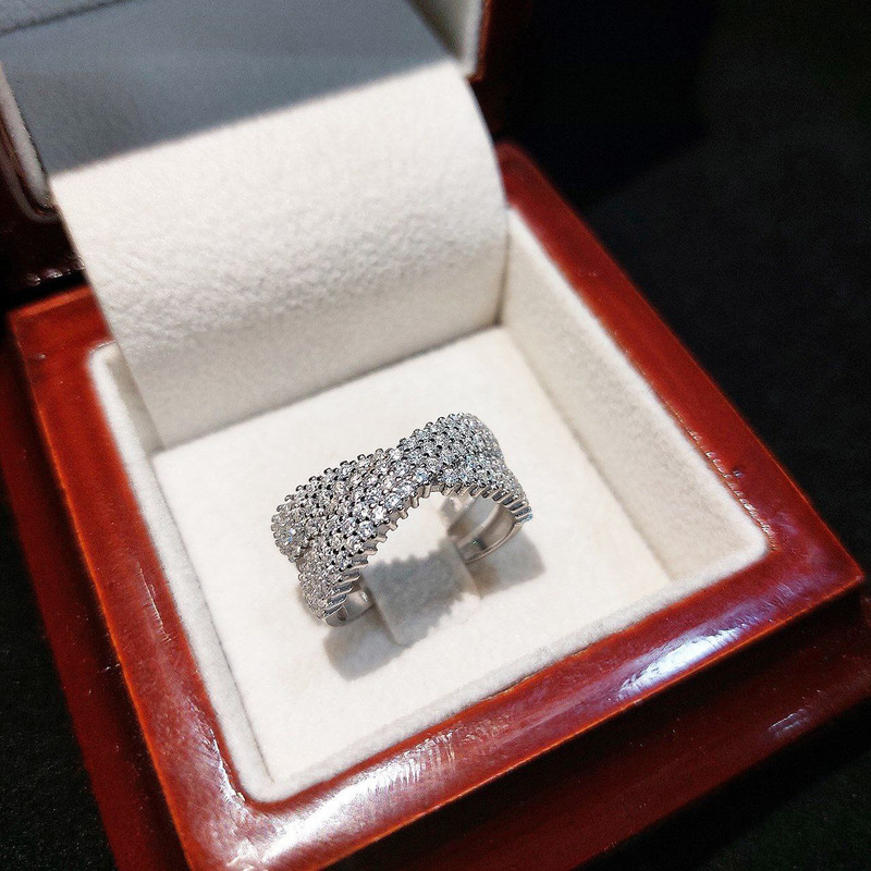 انگشتر نقره زنانه جی تی ای مدل نایس