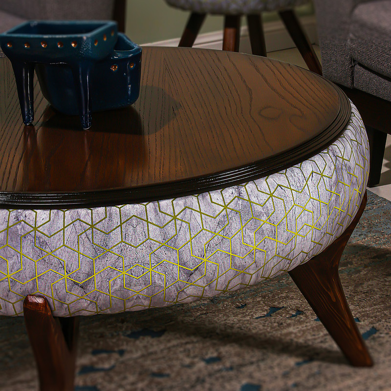 میز پذیرایی مدل  AK-89 مجموعه 3 عددی