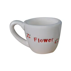 فنجان سرامیکی طرح گل