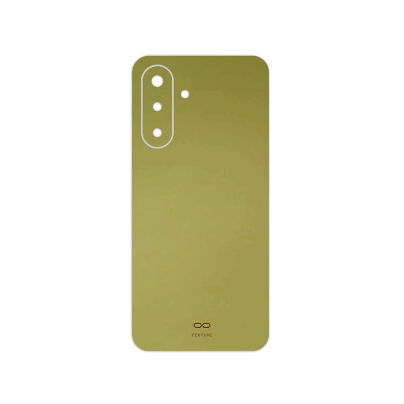 برچسب پوششی ماهوت مدل Matte-Gold مناسب برای گوشی موبایل سامسونگ Galaxy A17 4G