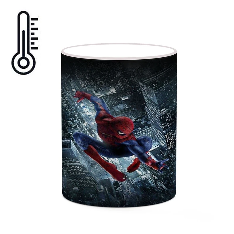 ماگ حرارتی کاکتی مدل مرد عنکبوتی Spider-Man کد mgh39929