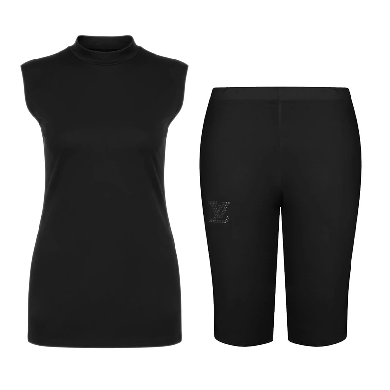 ست تاپ و شلوارک راحتی زنانه مدل Mias115