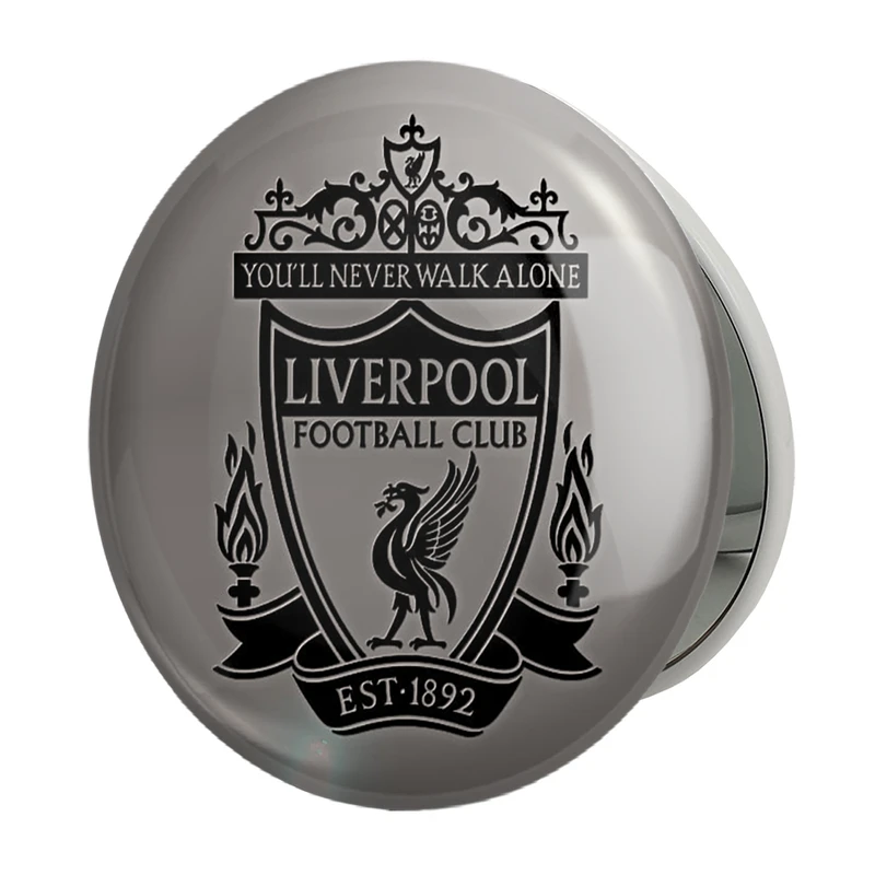 آینه جیبی خندالو طرح باشگاه لیورپول مدل تاشو کد 27001 