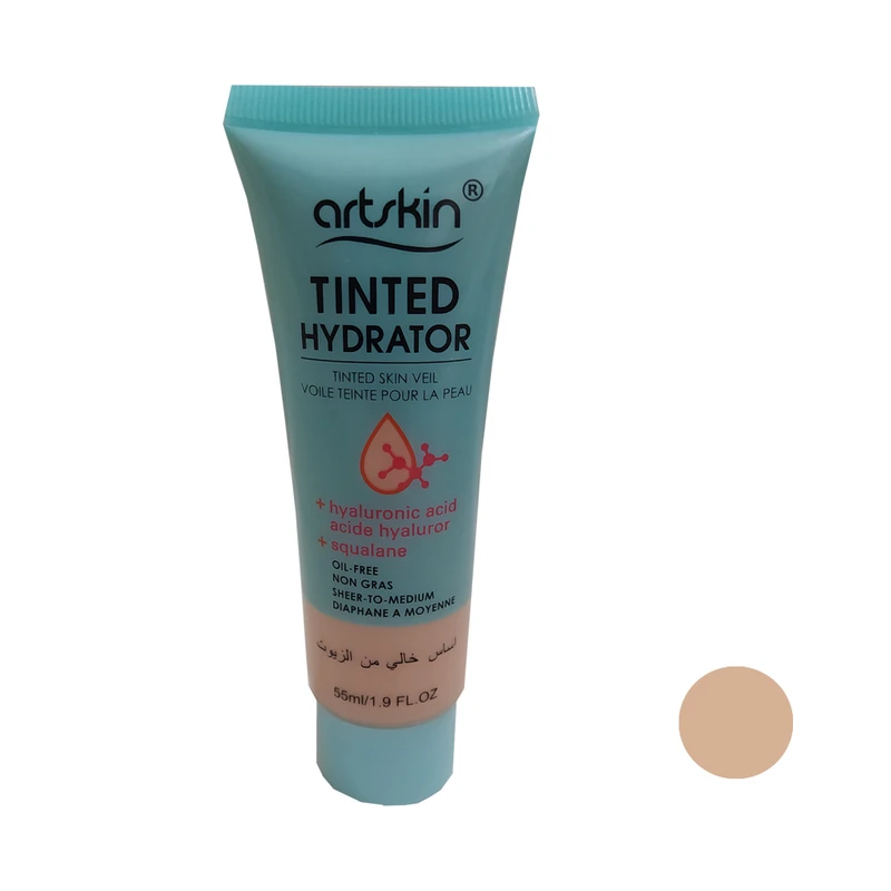 کرم پودر آرت‌اسکین مدل TINTED HYDRATOR شماره 02 حجم 12 میلی لیتر