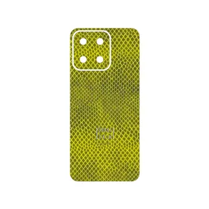 MAHOOT Yellow Snake Skin Cover Sticker for Honor X7c