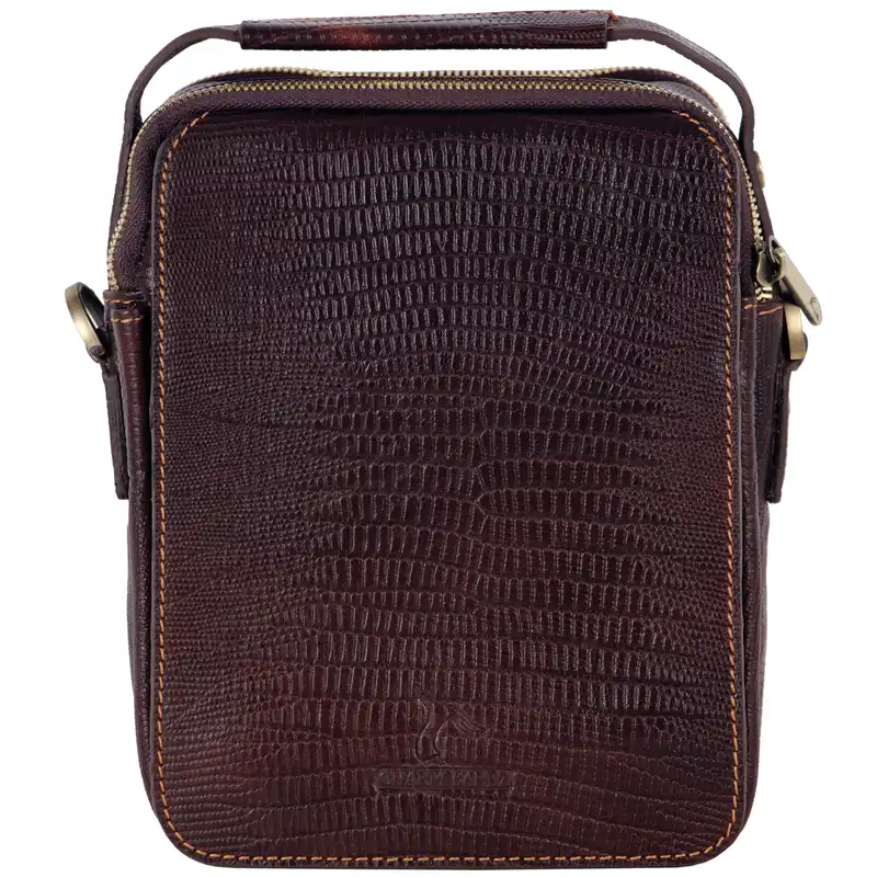 کیف رودوشی چرم بارز مدل DG74.Lizard