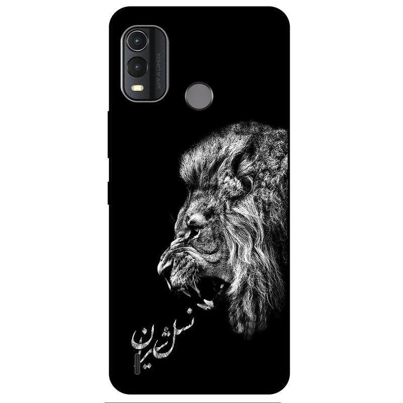کاور مگافون طرح شیر مدل 1866 مناسب برای گوشی موبایل نوکیا G11 Plus  