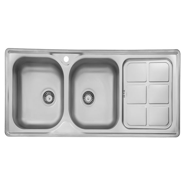 سینک ظرفشویی استیل البرز مدل 301 توکار سینک ظرفشویی استیل البرز مدل 301 توکار