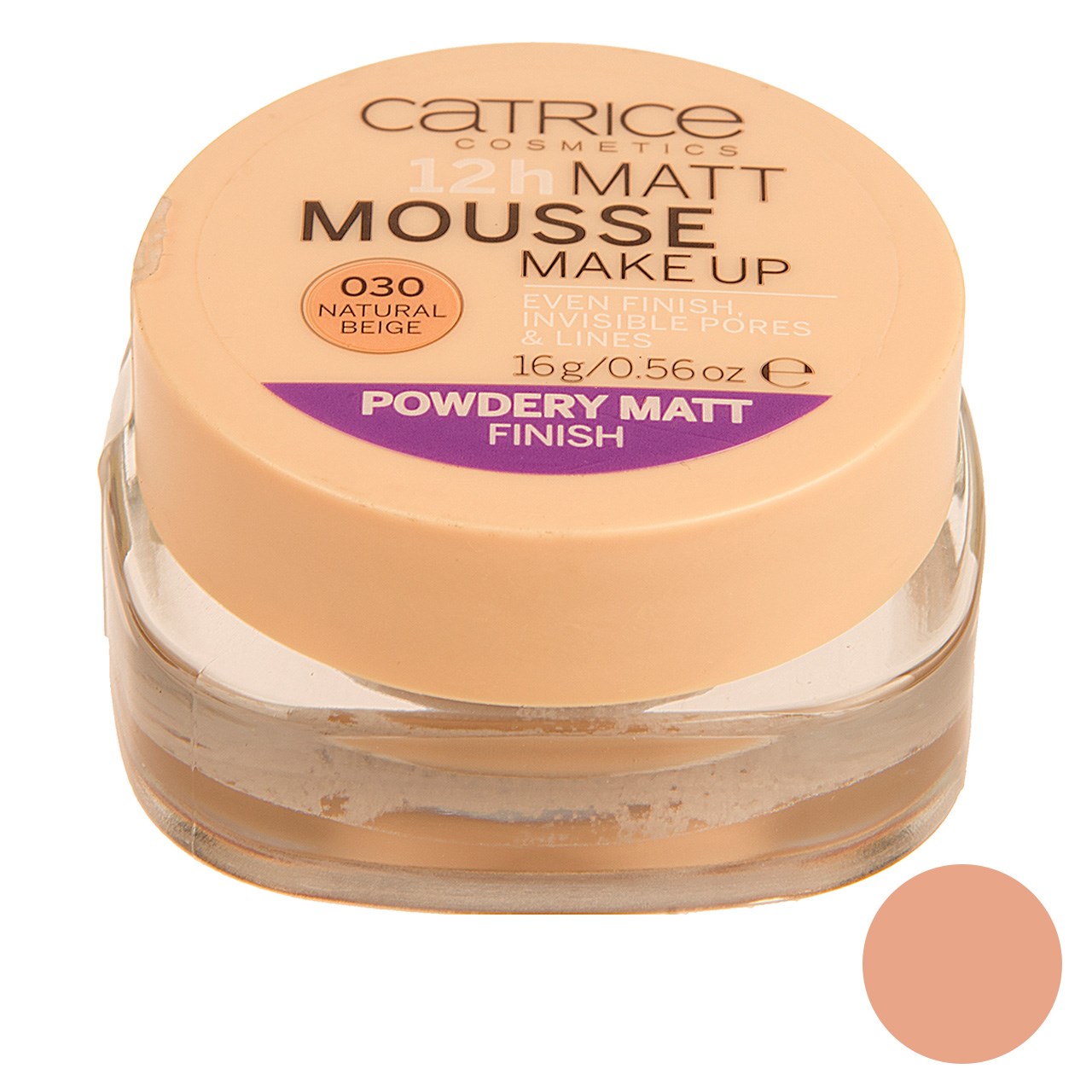 موس 12 ساعته کاتریس مدل Matt Mousse 030