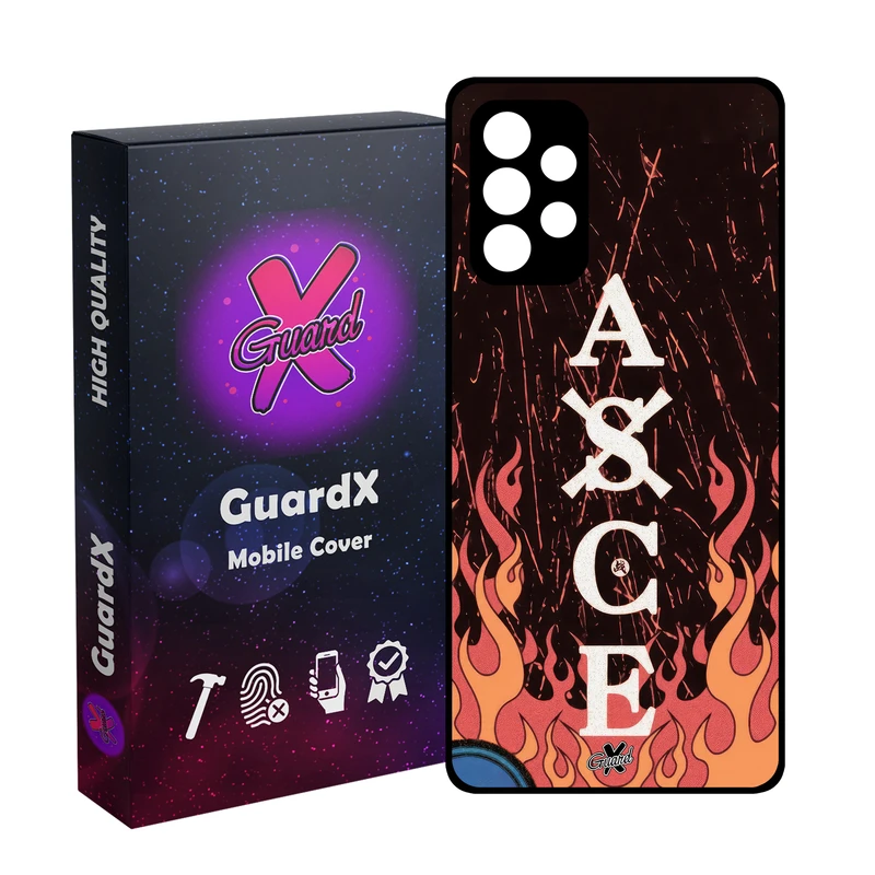 کاور گارد ایکس طرح انیمه مدل Glass10577 مناسب برای گوشی موبایل سامسونگ Galaxy A52/A52S