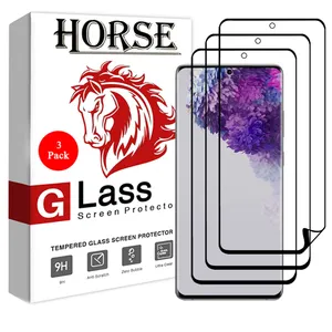 محافظ صفحه نمایش 3D هورس مدل FSN مناسب برای گوشی موبایل سامسونگ Galaxy S20 Plusبسته سه عددی
