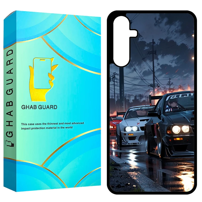کاور قاب گارد طرح ماشین مدل GCHPA24 مناسب برای گوشی موبایل سامسونگ Galaxy A24 4G