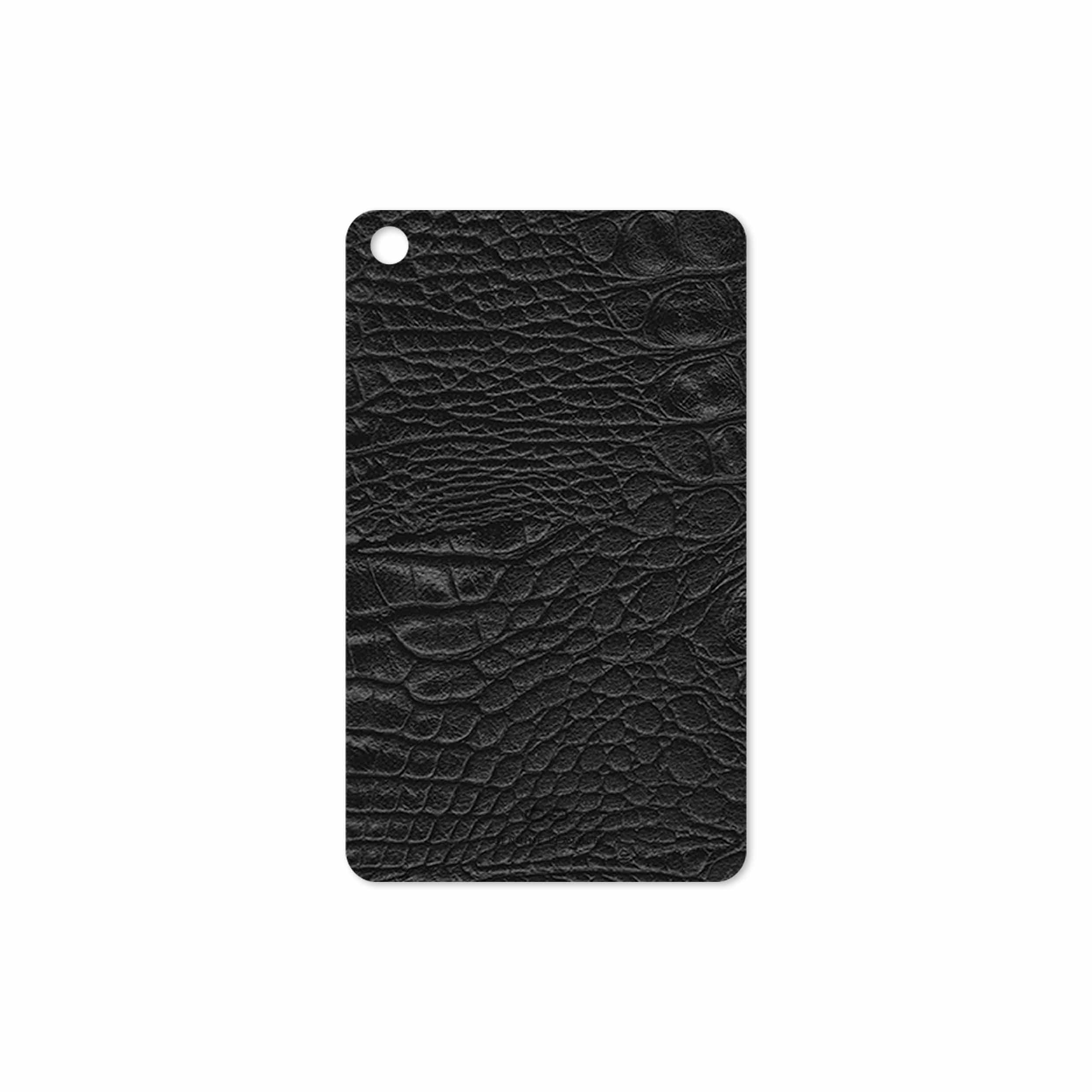 برچسب پوششی ماهوت مدل Black-Crocodile-Leather مناسب برای تبلت شیائومی Mi Pad 4 2018