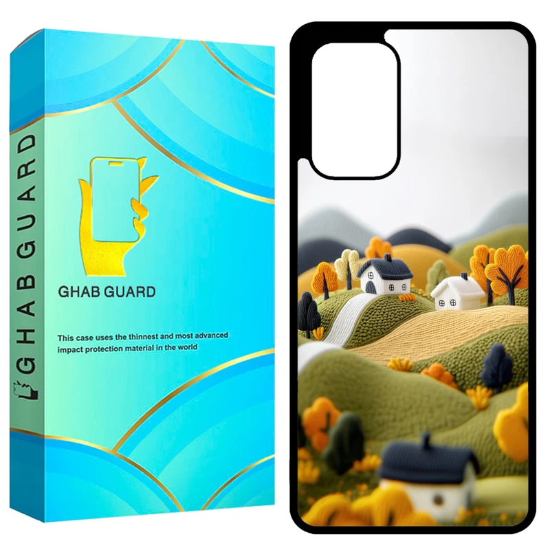 کاور قاب گارد طرح خونه مدل GCHPA53 مناسب برای گوشی موبایل سامسونگ Galaxy A53 5G