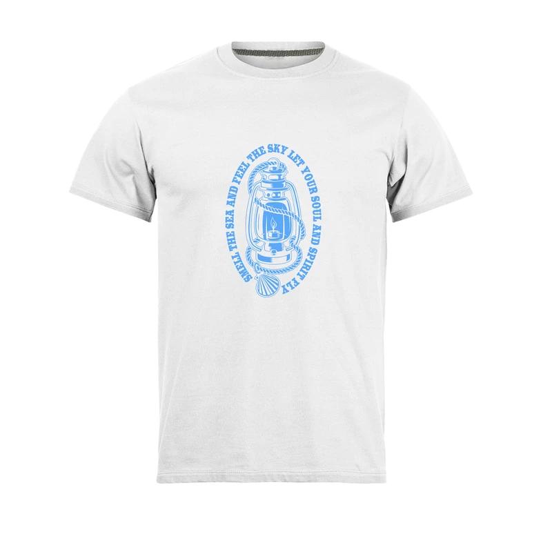 تی شرت آستین کوتاه مردانه مدل SEA کد 0526