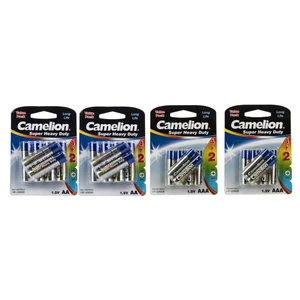 باتری قلمی و نیم قلمی کملیون مدل Super Heavy Duty بسته 24 عددی