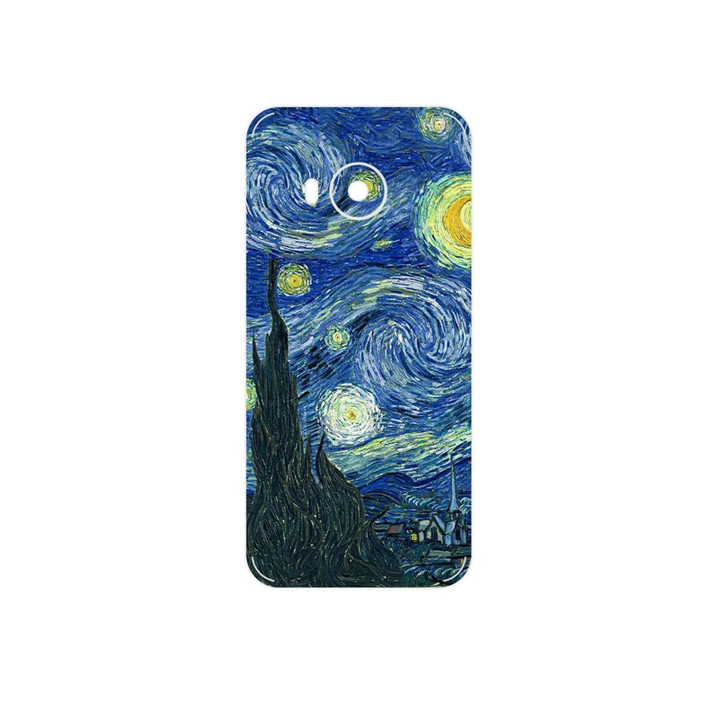 برچسب پوششی ماهوت مدل The Starry Night of van Gogh مناسب برای گوشی موبایل اچ تی سی One ME