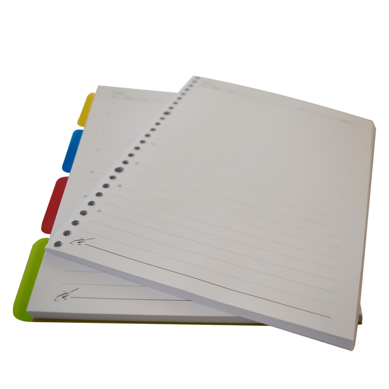 کاغذ کلاسور کیهان مدل 26 حلقه بسته 100 عددی