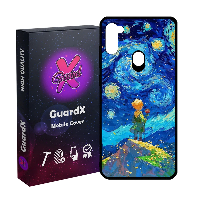 کاور گارد ایکس طرح شازده کوچولو مدل Glass10774 مناسب برای گوشی موبایل سامسونگ Galaxy A11/M11