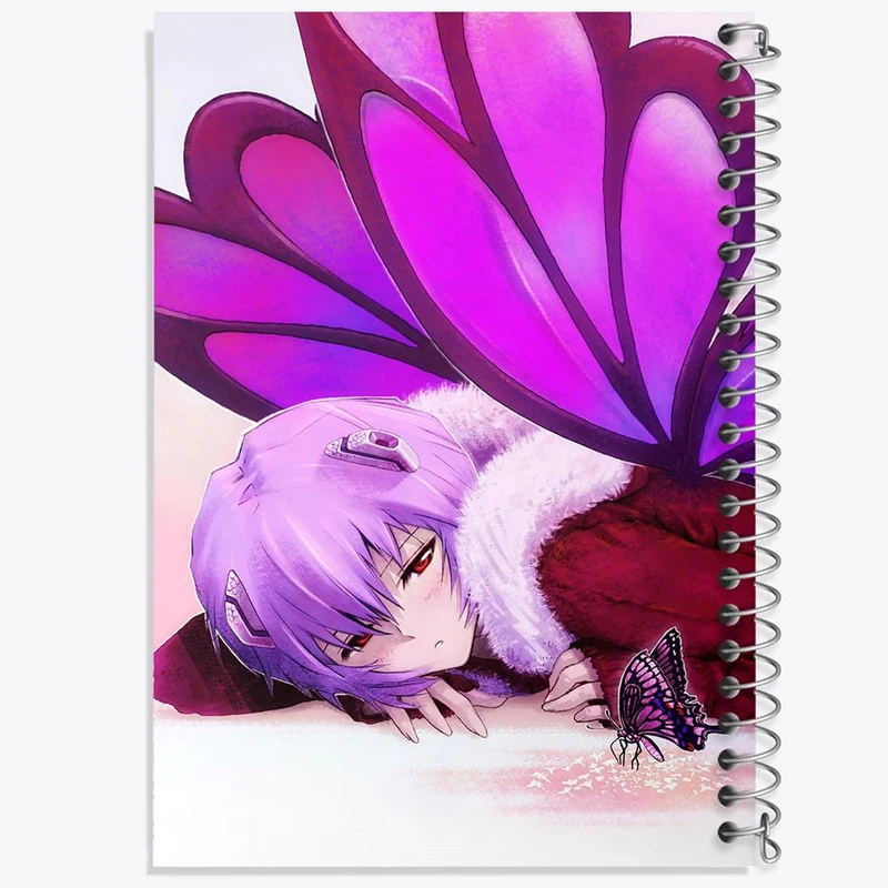 دفتر نت موسیقی 50 برگ خندالو مدل ری آیانامی انیمه اونگلیون کد 13803